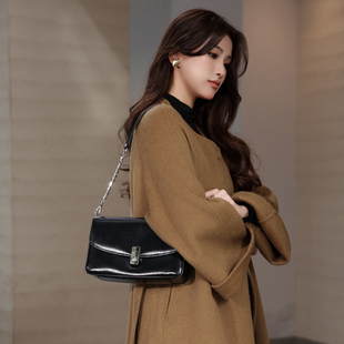 全新清仓特价百搭通勤实用真皮单肩腋下包高级感气质牛皮小方包