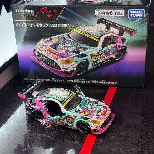 26年4月新车TOMY合金小汽车模型摆件TOMICA多美卡无限初音未来AMG