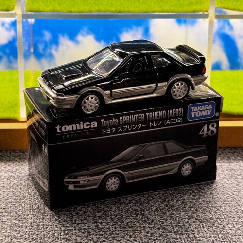 TOMY合金小汽车模型摆件多美卡旗舰黑盒TP48丰田Sprinter Trueno