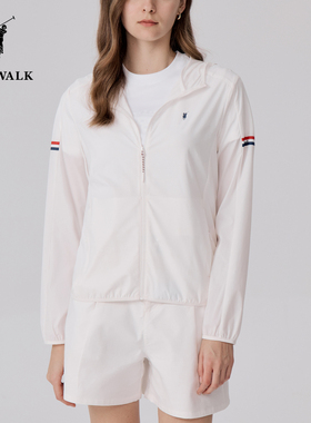 POLOWALK夏季女简约时尚百搭舒适休闲通勤上衣防风衣AH1W42E30021
