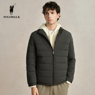 POLOWALK男士 轻薄羽绒服2024秋冬通勤保暖上衣外套男AD8W44191001