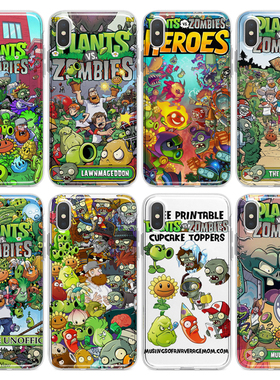 植物大战僵尸手机壳适用于iphone16PROMAX苹果12345miniXSRSE安卓