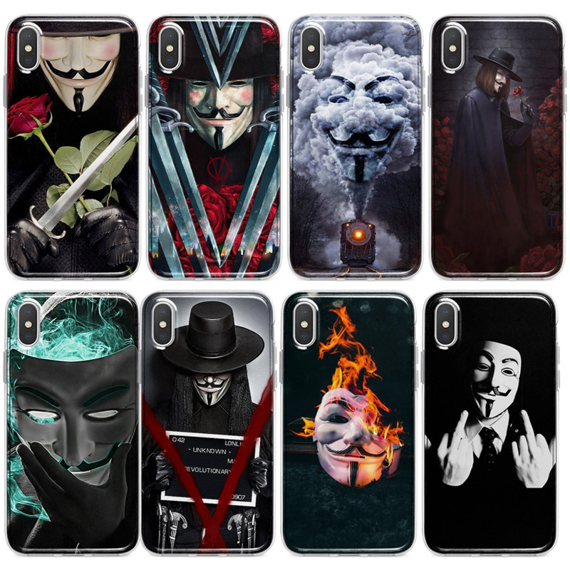 v字仇杀队VforVendetta手机壳适用于iphone16PROMAX苹果12345安卓