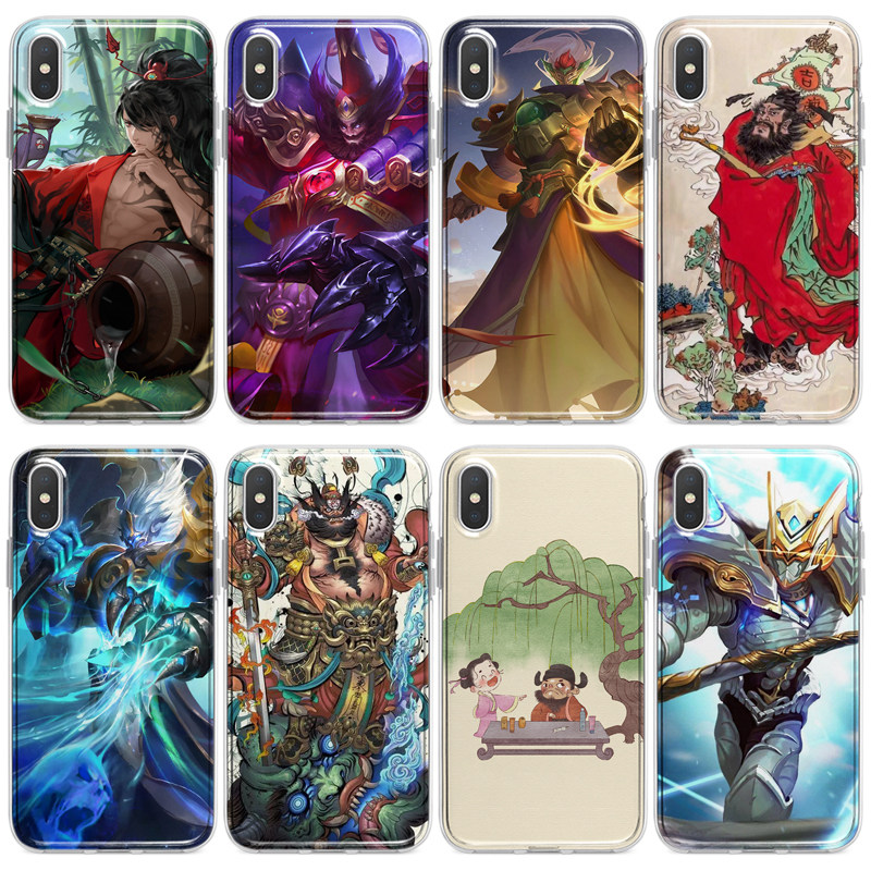 王者荣耀钟馗手机壳适用于iphone17PROMAX苹果123456miniXSRE安卓