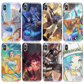 王者荣耀钟无艳手机壳适用于iphone17PROMAX苹果123456miniXS安卓