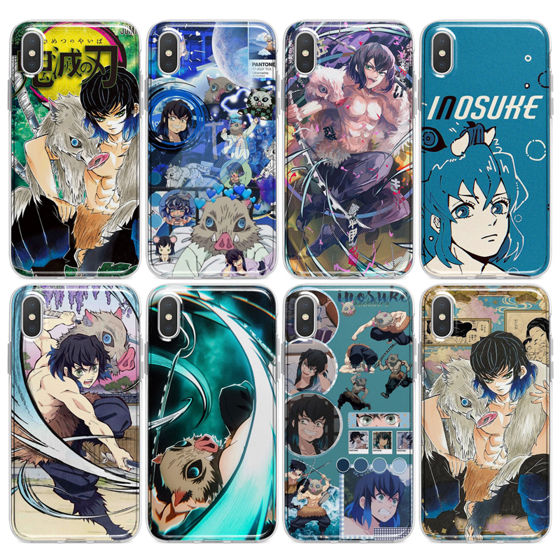 鬼灭之刃嘴平伊之助手机壳适用于iphone17PROMAX苹果123456XS安卓