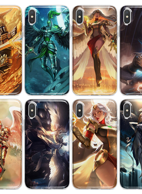 LOL英雄联盟正义天使凯尔手机壳适用于iphone16苹果12345mini安卓