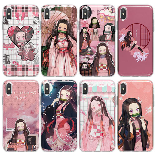 鬼灭之刃灶门祢豆子手机壳适用于iphone17PROMAX苹果123467XS安卓