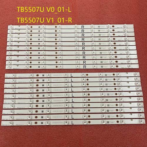 20pcs*全新适用TH-55CX700H灯条 TB5507U V0_01 TB5507U V1_01