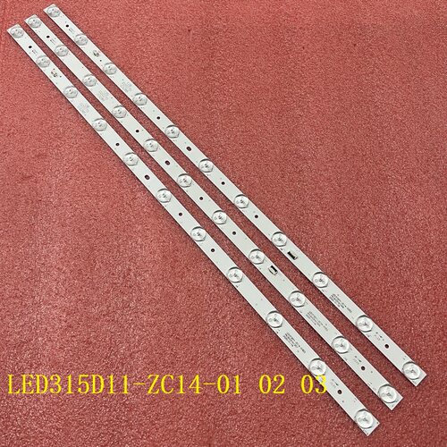 3pcs*全新LE32C800C灯条 LED315D11-ZC14-01(D) 02(D) 03(D)