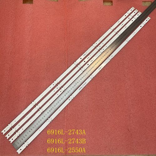 3 PCS*全新43LH5700灯条6916L-2743A 2743B LC430DUE FJ A1