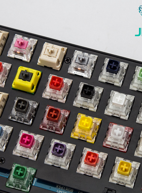 凯华轴体box白轴royal金丝雀navy中国风绿pink极速粉银jade冰淇淋