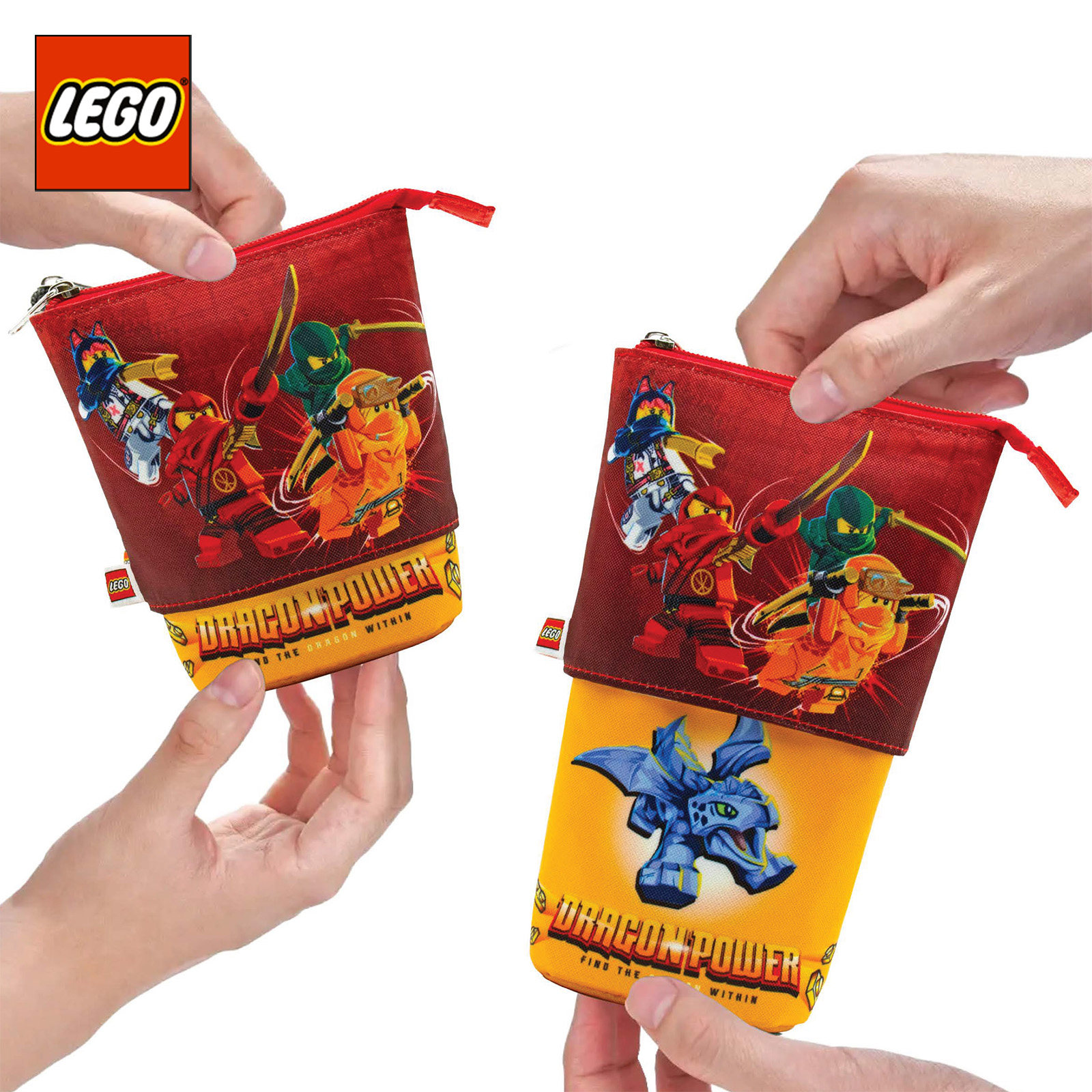 LEGO/乐高笔袋伸缩儿童铅笔笔袋