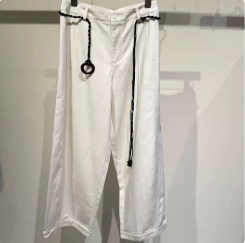 本涩BSIEE女装国内代购正品2026秋款百搭洋裁弯刀裤G2457D02-499