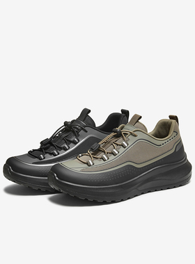 百思图2025秋季商场新款舒适厚底透气休闲运动鞋潮流男鞋15910CM5