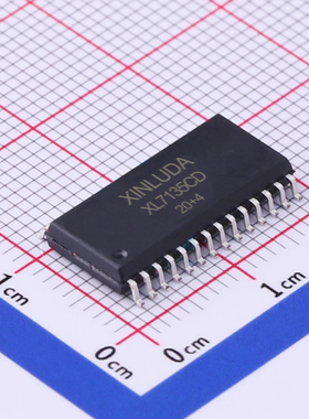TLC7135CDWR SOP28 模数转换器 XINLUDA XL7135CD兼容TLC7135CDWR