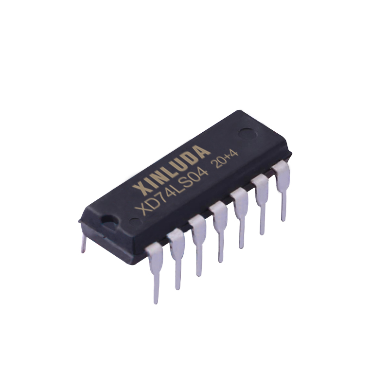 HD74LS04P DIP-14 变换器 XINLUDA XD74LS04 兼容 HD74LS04P