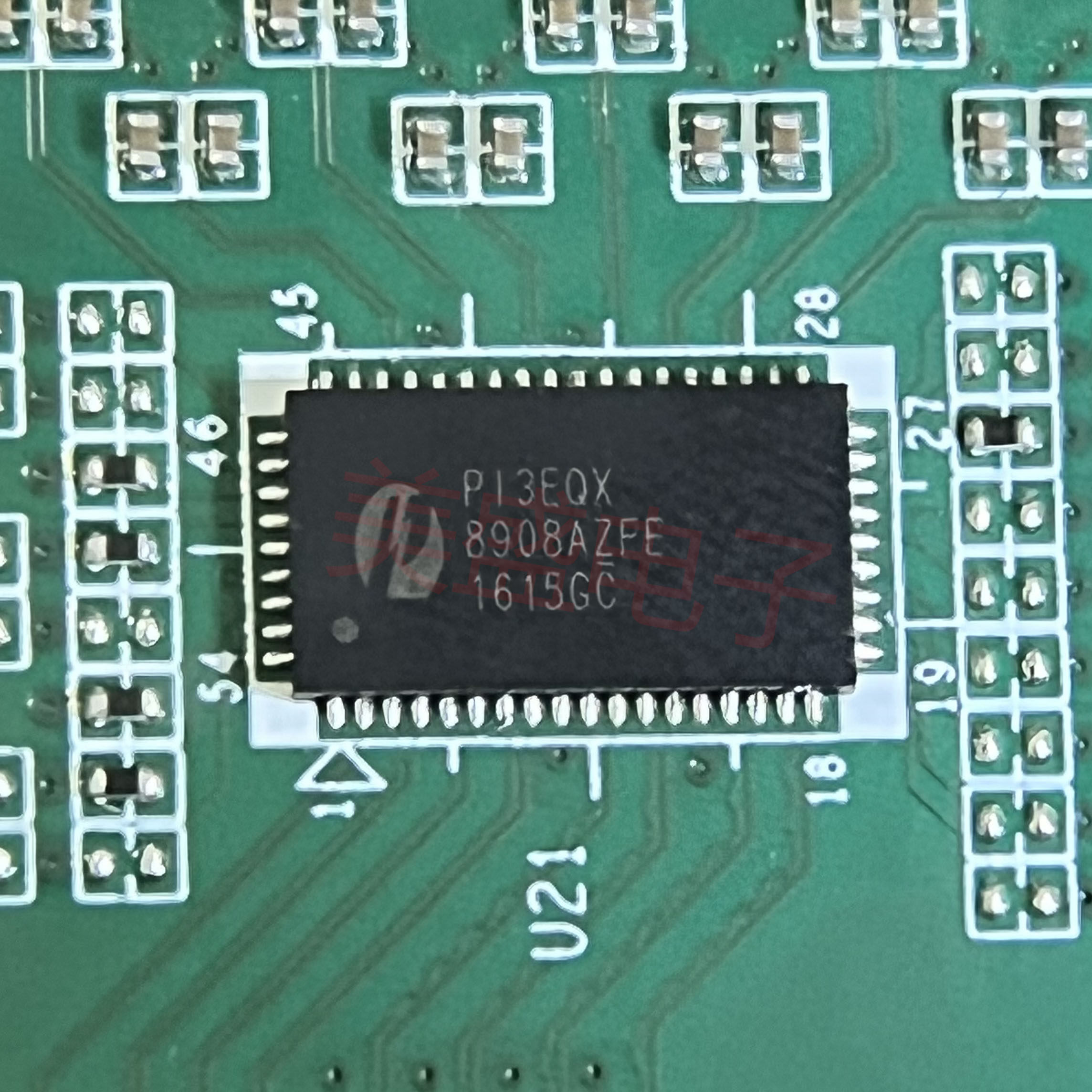 IC 芯片 PI3EQX8908AZFE TQFN54 集成电路 现货供应