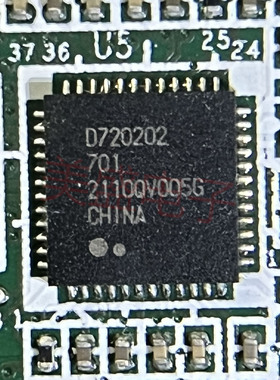 IC芯片UPD720202K8-701-BAA-A丝印D720202 QFN48集成电路现货供应