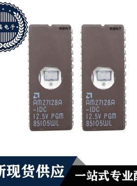 IC 芯片 AM27128A-1DC DIP28 集成电路 全新现货供应