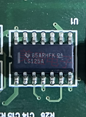 IC 芯片 SN74LS125ADR SOP14 丝印LS125A 集成电路 现货供应