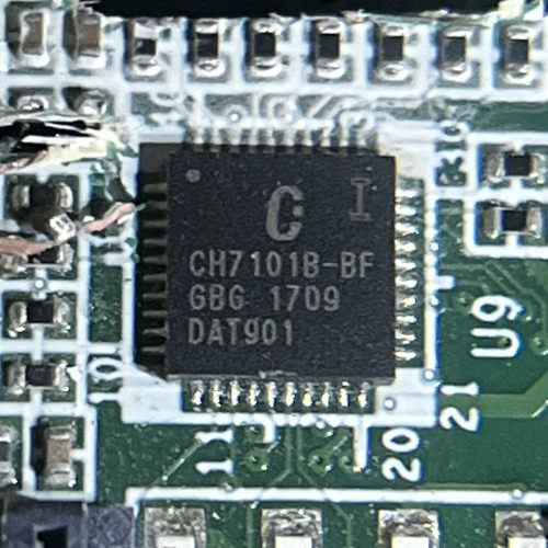 IC 芯片 CH7101B-BF QFN40 集成电路 现货供应