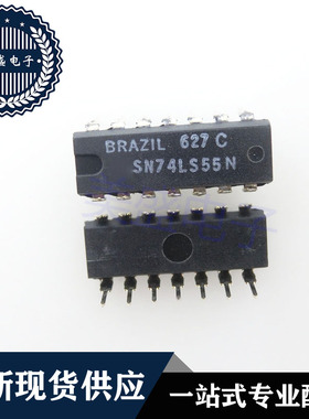 IC 芯片 SN74LS55N DIP14 集成电路 现货供应