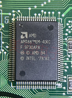 IC 芯片 AM188EM-40KC QFP100 集成电路 现货供应