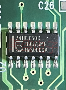 IC 芯片 74HCT30D SOP14 集成电路 现货供应