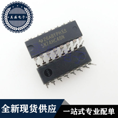 IC 芯片 SN74HC48N DIP16 集成电路 现货供应