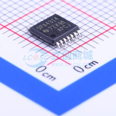 IC 芯片 OPA4314AIPWR TSSOP14 OPA4314AIPW 集成电路 现货供应