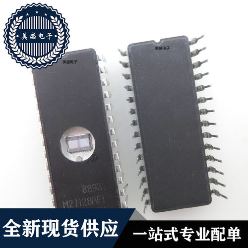 IC 芯片 M27128AF1 CDIP28 集成电路 全新现货供应 直拍