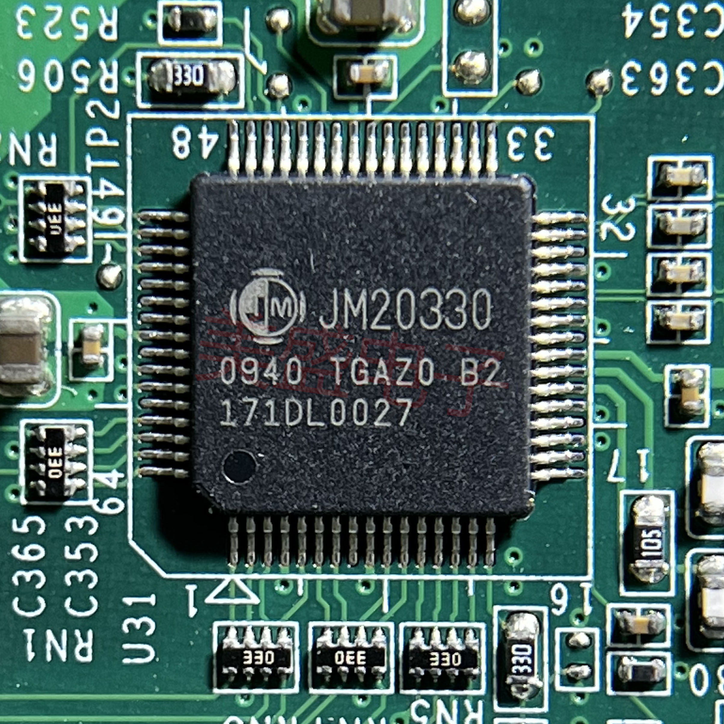 IC 芯片 JM20330-TGAZ0 TQFP64 集成电路 现货供应