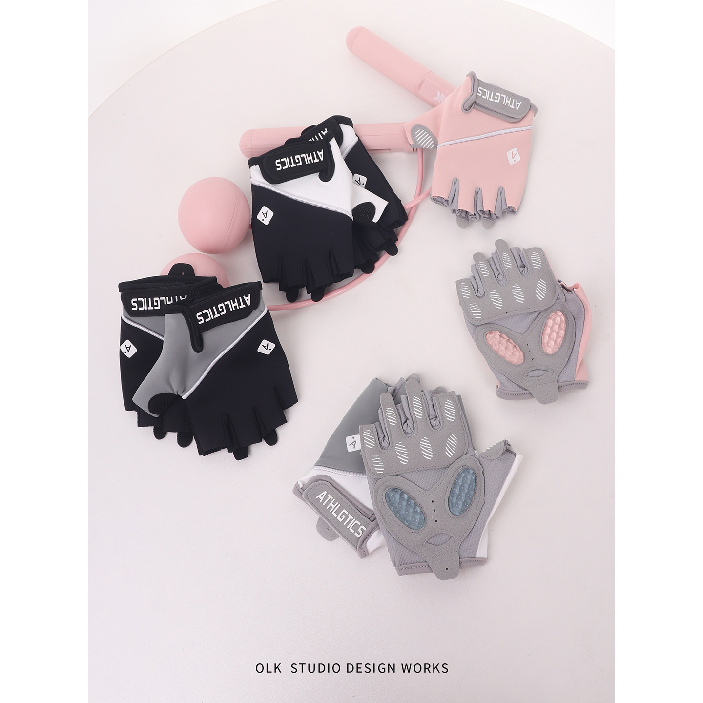 健身手套男半指防滑耐磨户外器械运动手套薄款夏季单车骑行手套女