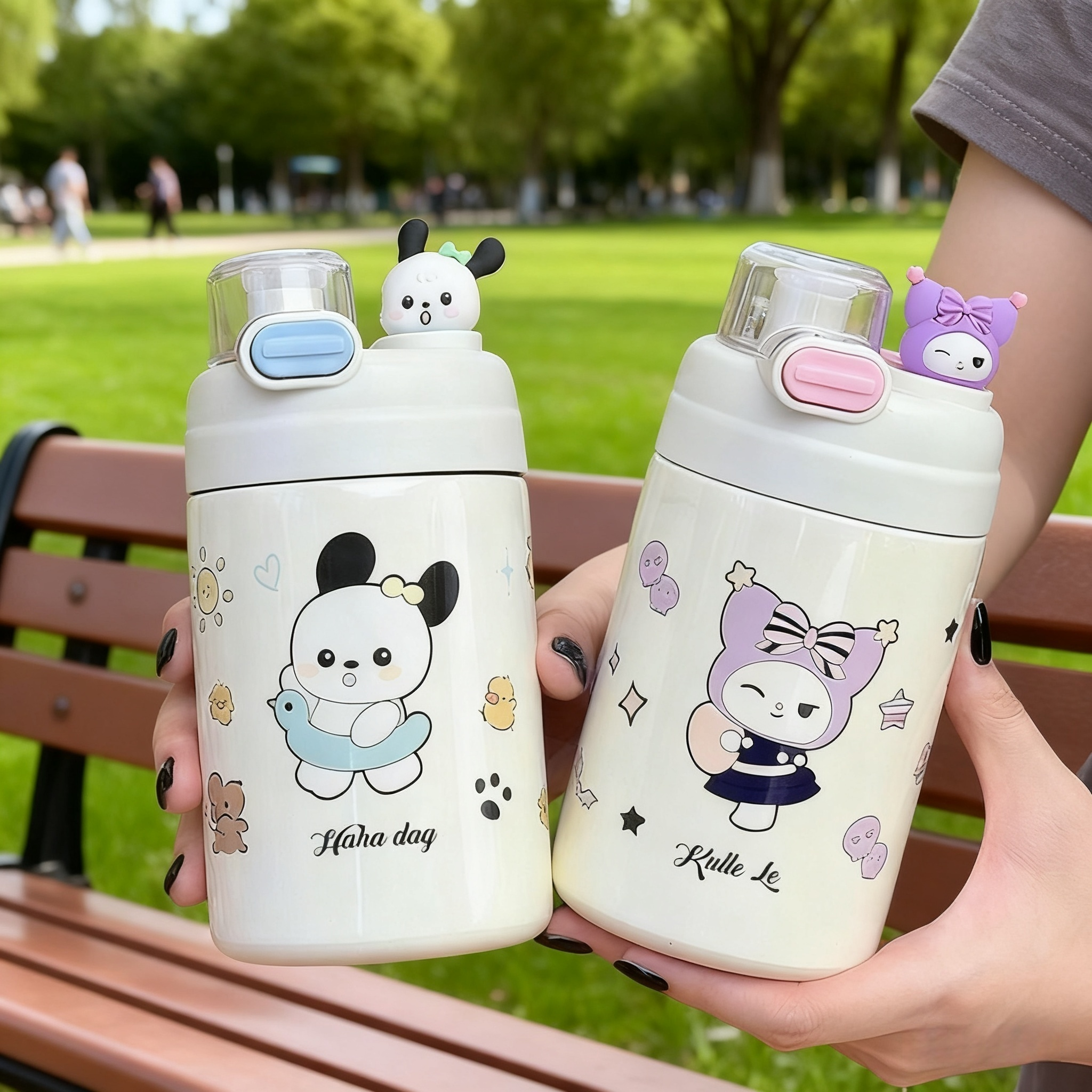 可爱上学专用不锈钢保温水杯女2025新款高颜值大容量学生吸管杯子