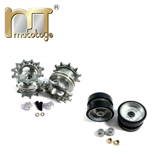 恒龙3918 M1A2艾布拉姆斯遥控坦克全金属驱动轮卡齿器诱导轮轴承