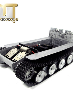 MATO1:16新版德国虎1遥控坦克全金属底盘带扭杆避震路轮履带波箱