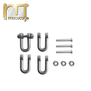 MATO1 配件金属U形拉环配 16德国虎1虎王恒龙3818遥控坦克升级改装