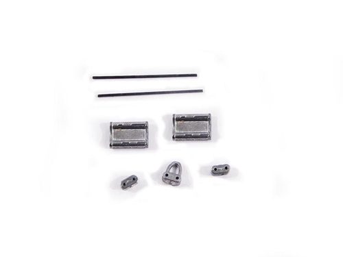 MATO俄罗斯T90/T72遥控坦克改装件3938/3939金属备用履带节装饰