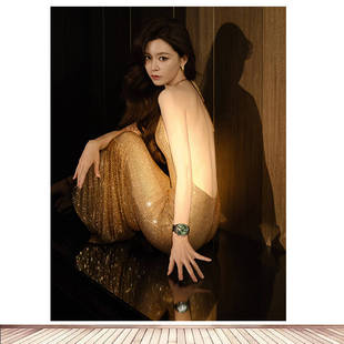 女明星海报制作文咏珊美女写真周边海报寝室房间贴墙画自粘11