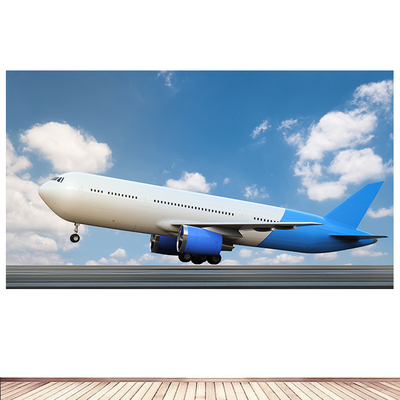 民航飞机海报贴画客机民用飞机飞机迷机场校园房间卧室贴画04