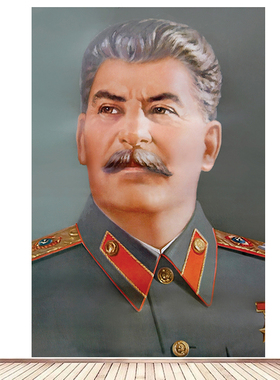马克思海报画像外国名人领导恩格斯列宁斯大林壁画中堂墙画客厅