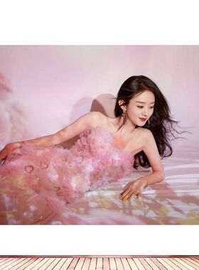 明星周边写真墙画制作海报赵丽颖高清唯美定制寝室房间贴墙画1