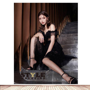 女明星海报制作文咏珊美女写真周边海报寝室房间贴墙画自粘15