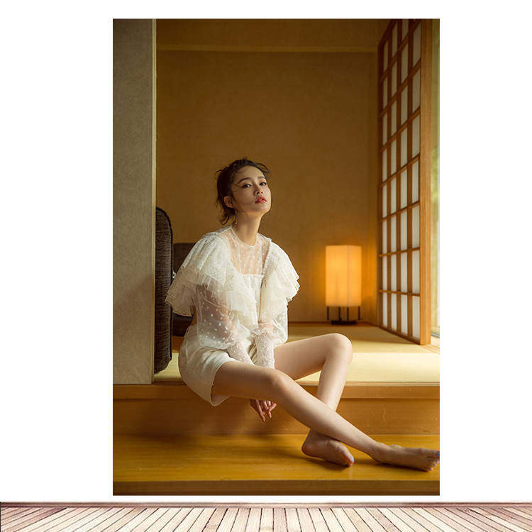 美人海报墙贴美女贴写真李沁定制卧室床头影视明星周边浴室装饰03