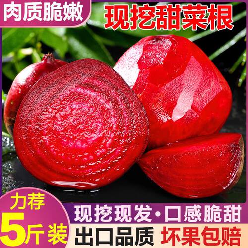 2026年5斤新鲜甜菜头补血有机肥