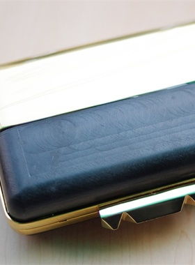 新款全包边山字头金属口金盒子diy包箱型口金包配件带胶合60元/套