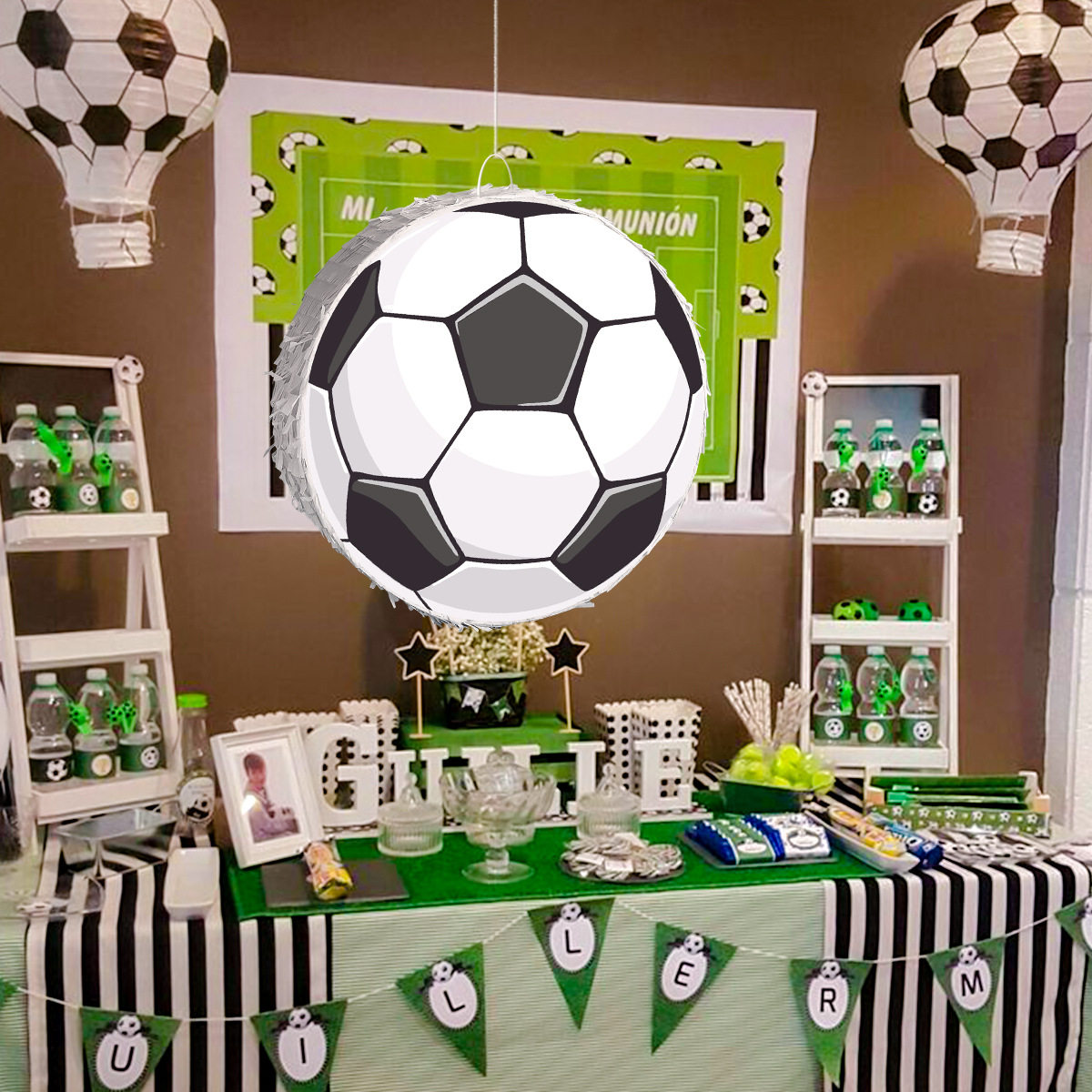 亚马逊英式足球皮纳塔儿童生日运动主题派对砸糖道具pinata装饰品,节庆用品/礼品,节日装扮用品,淘宝优惠券,粉丝福利购,淘宝优惠卷