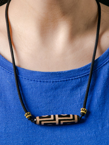 美绳每饰高档手工天珠横穿挂绳