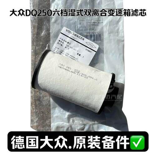 大众DQ250 DQ380 381 500六七档湿式双离合变速箱滤芯原厂